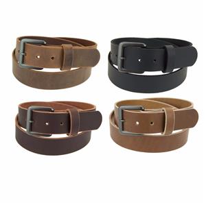 Nohma Leather Amish Handmade Men's Buffalo Leather Belt – 1.5