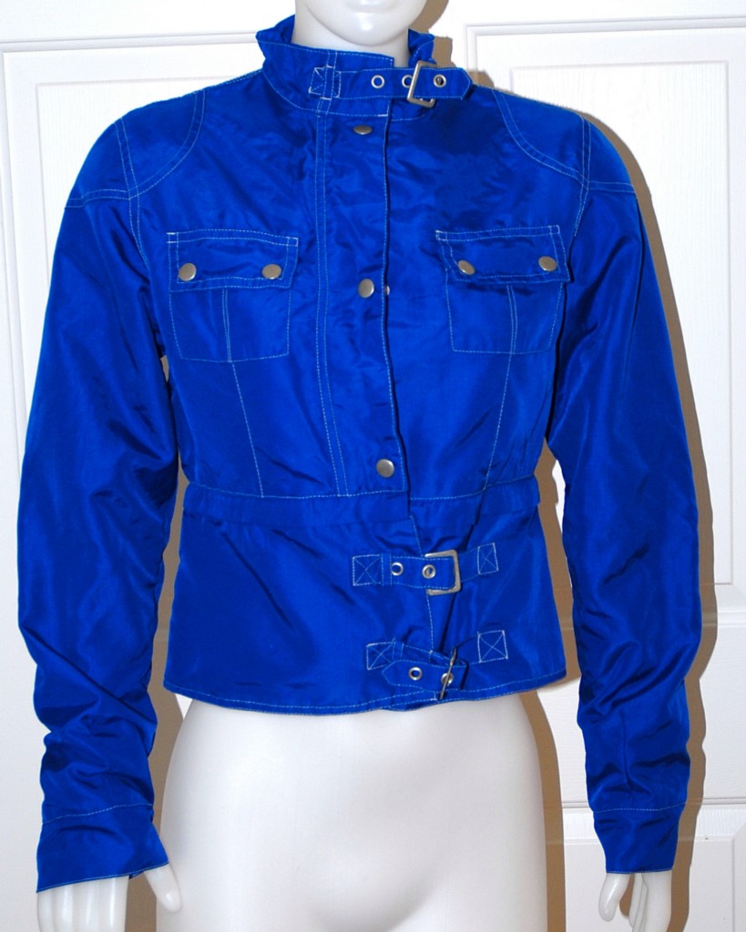 New Via Blue Jacket Coat Victorias secret Windbreaker