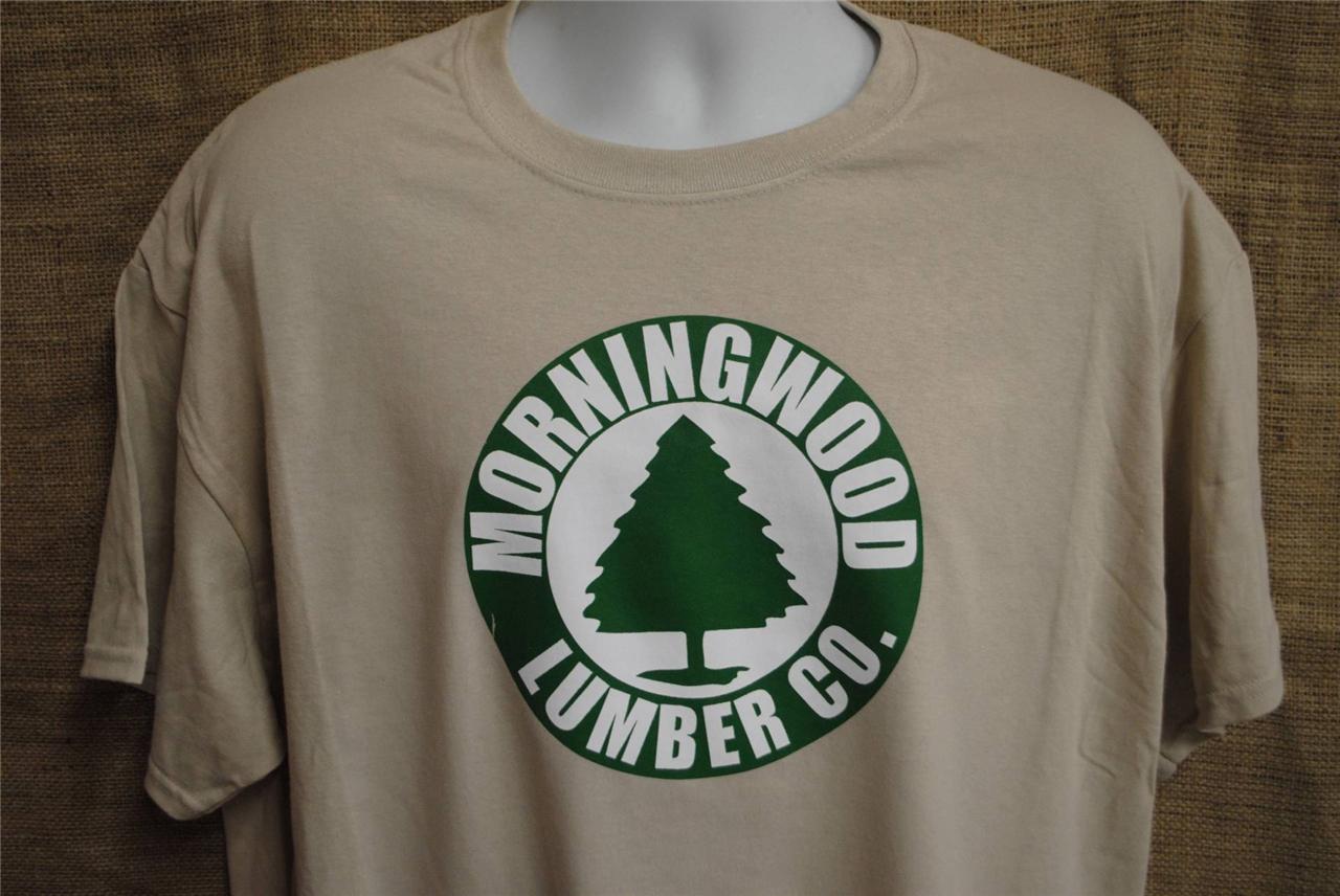 Morning Wood Lumber Co. T-Shirt Funny Hunting Country REDNECK Logging ...