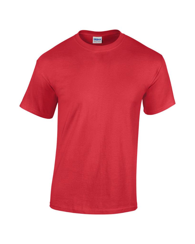 Gildan Mens Plain T Shirts Solid Cotton Short Sleeve Blank Tee Shirts S ...