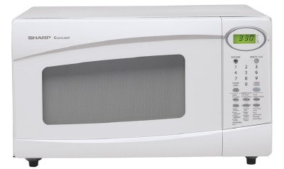 Sharp Carousel White 1100 Watt Counter Top Microwave Oven R-307NW | eBay