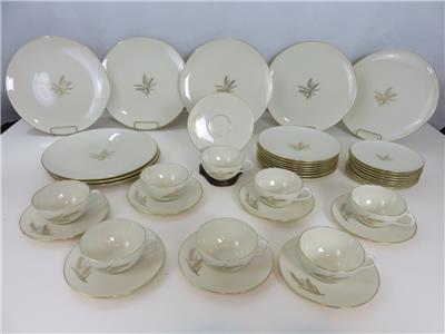 激　激レア！　LENOX GASTON 40pc Lenox Wheat Complete Service for 8 Dinner Set Salad