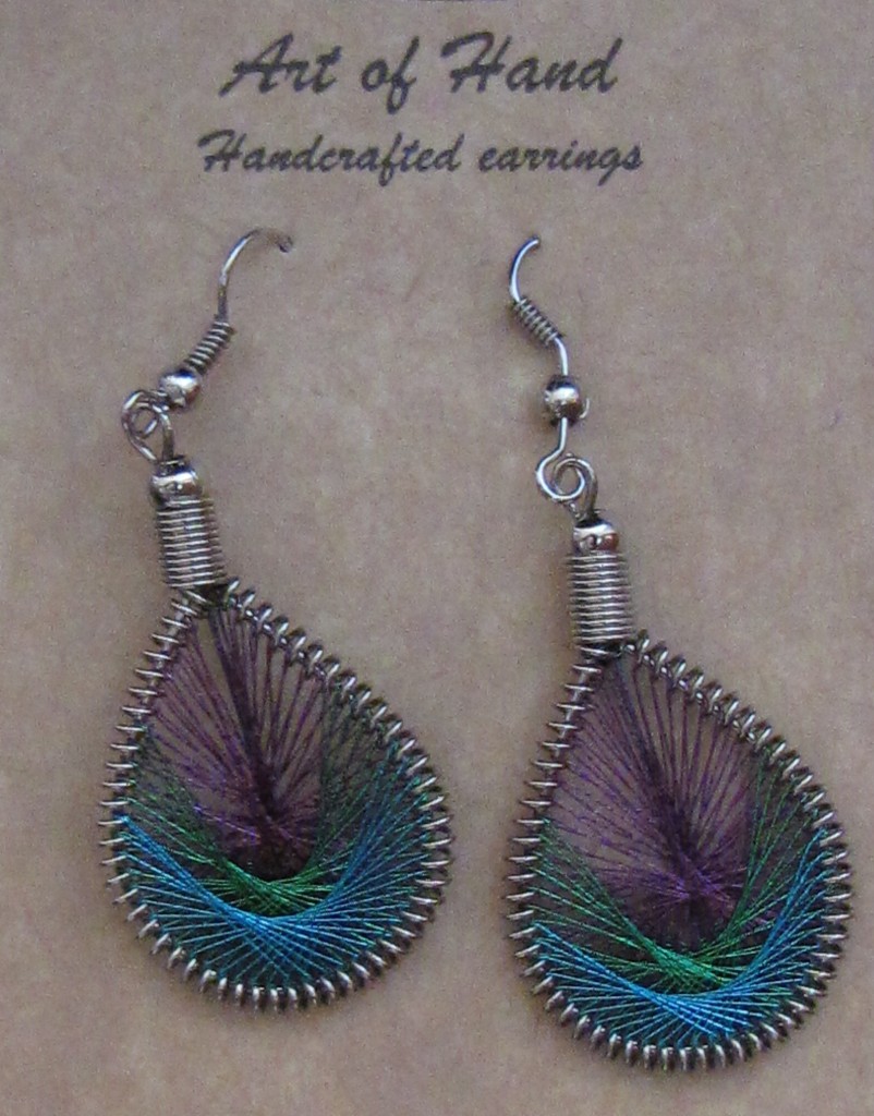 Handcrafted Artesian Spirit Weave Wire Earrings | eBay