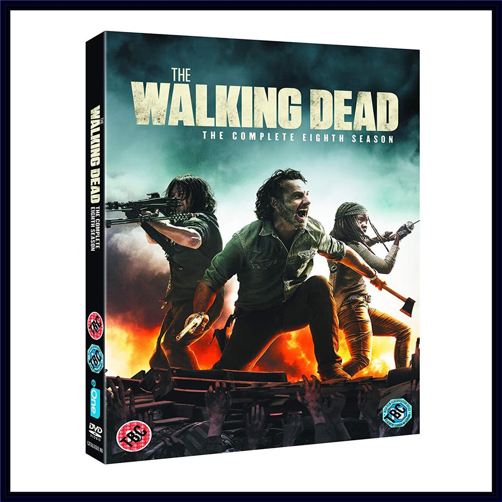 THE WALKING DEAD COMPLETE SEASON 8 - EIGHTH SEASON ** BRAND NEW DVD ...