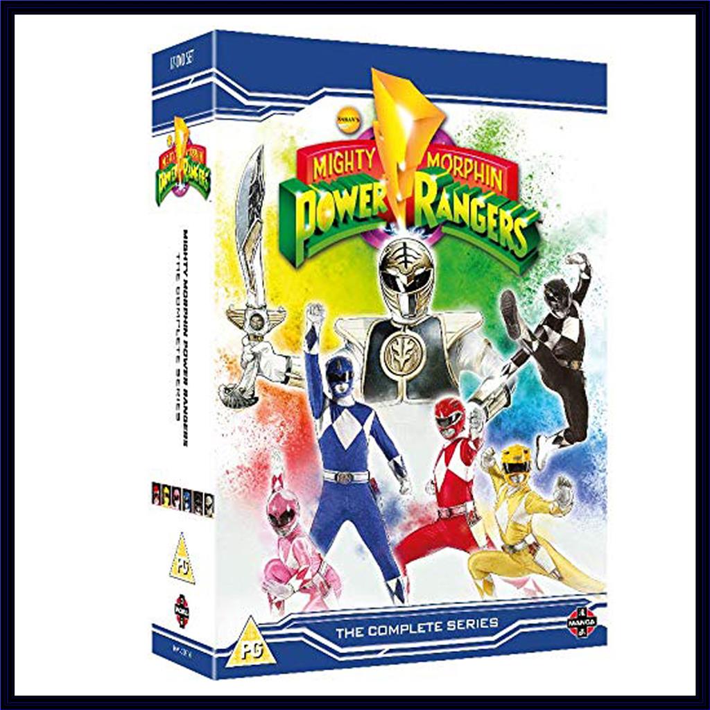 Mighty Morphin Power Rangers Complete Seasons 1 2 3 Brand New Dvd Boxset Ebay