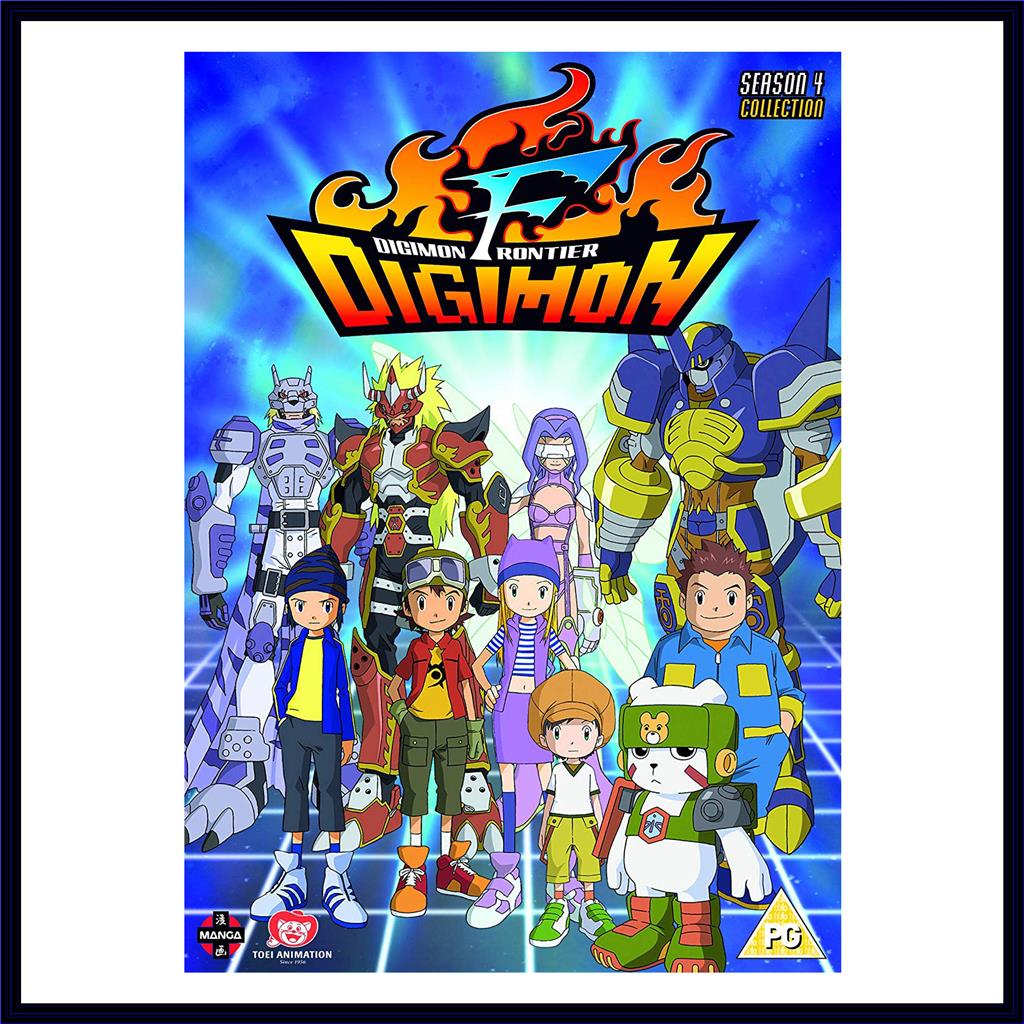 Digimon Frontier Digital Monsters Complete Season 4 Brand New