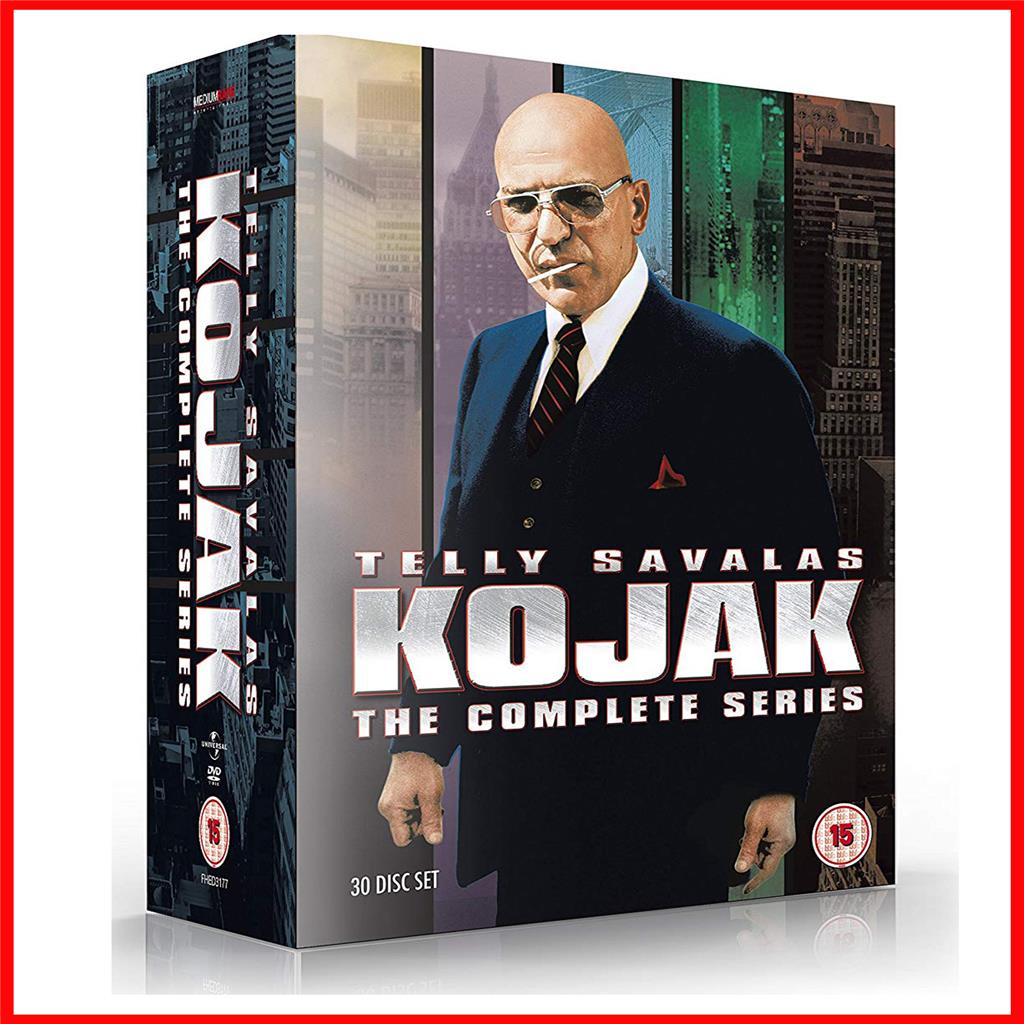 Kojak The Complete Series Seasons 1 2 3 4 5 Brand New Dvd Boxset Ebay