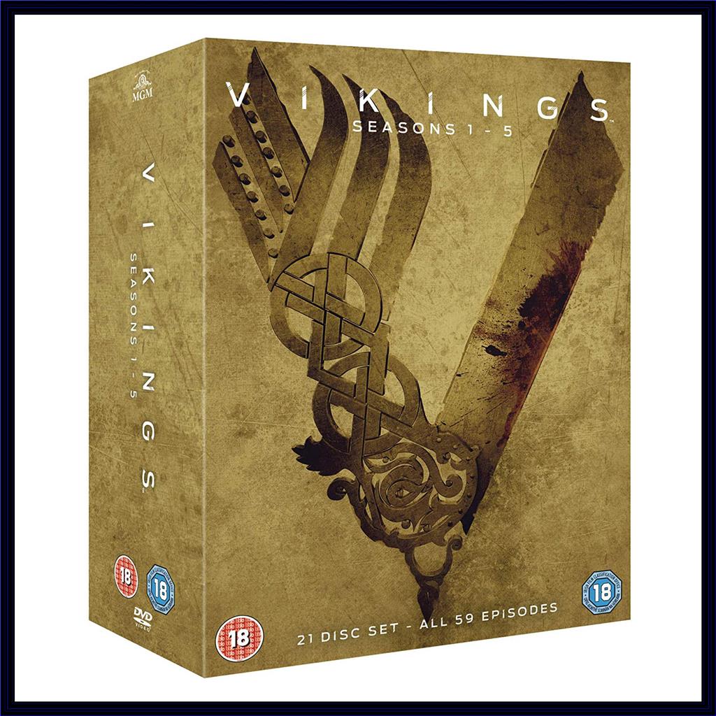 VIKINGS COMPLETE SEASONS 1 2 3 4 & 5 BOXSET *BRAND NEW DVD** eBay