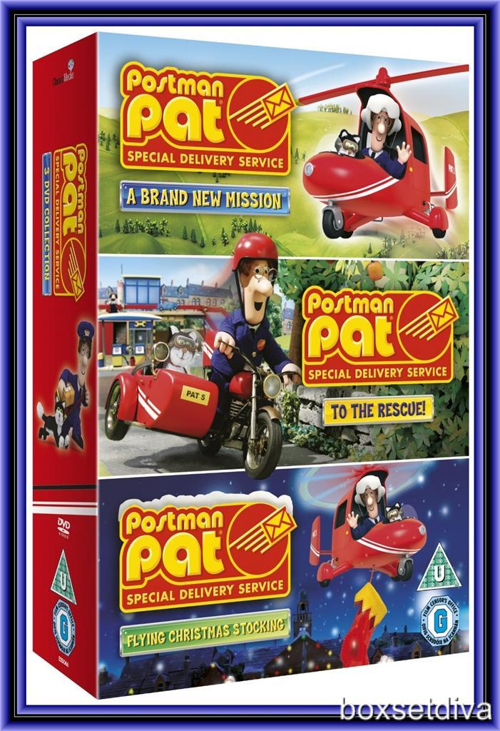 POSTMAN PAT - SPECIAL DELIVERY SERVICE BOXSET * 3 DVDS ...