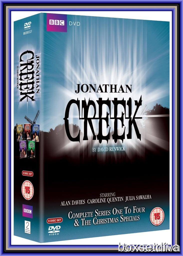 JONATHAN CREEK - COMPLETE SERIES 1 2 3 & 4 PLUS THE XMAS