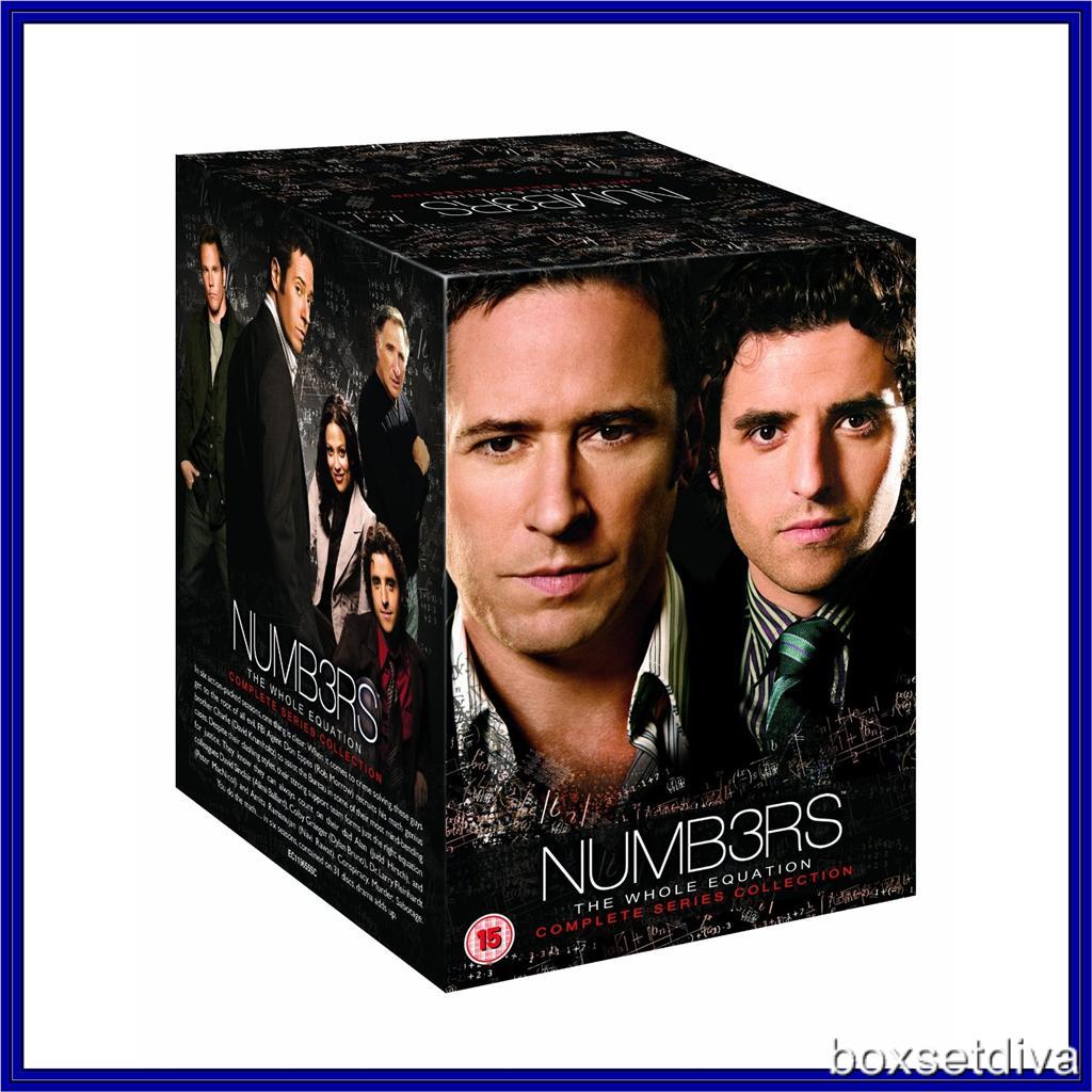 NUMB3RS - COMPLETE SERIES - SEASONS 1 2 3 4 5 & 6 **BRAND NEW DVD