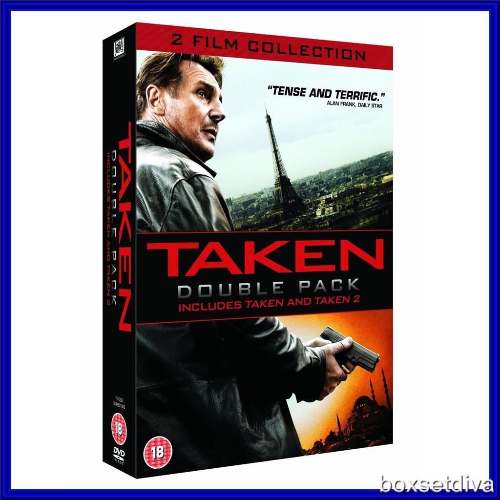 TAKEN 1 & 2 DOUBLE PACK - Liam Neeson & Maggie Grace ...