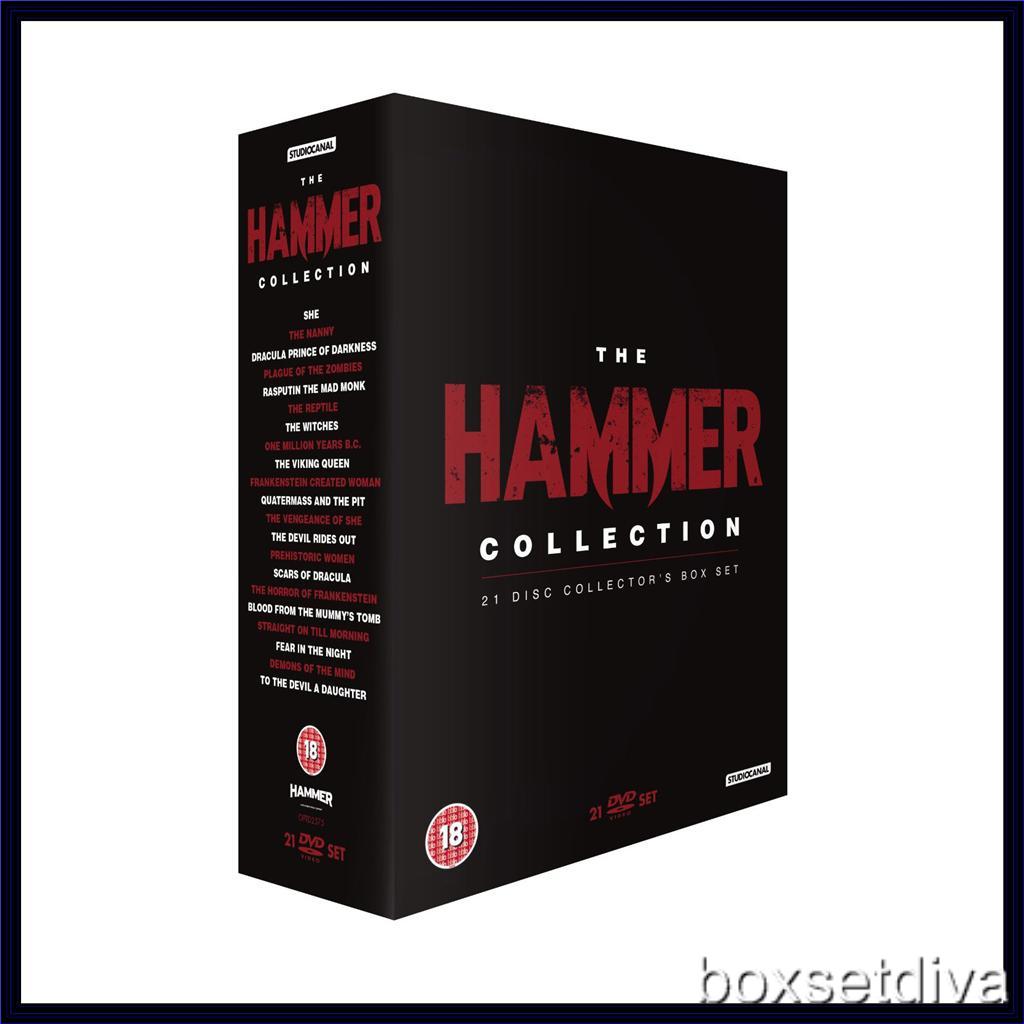 THE ULTIMATE HAMMER COLLECTION 21 CLASSIC FILMS **BRAND NEW DVD