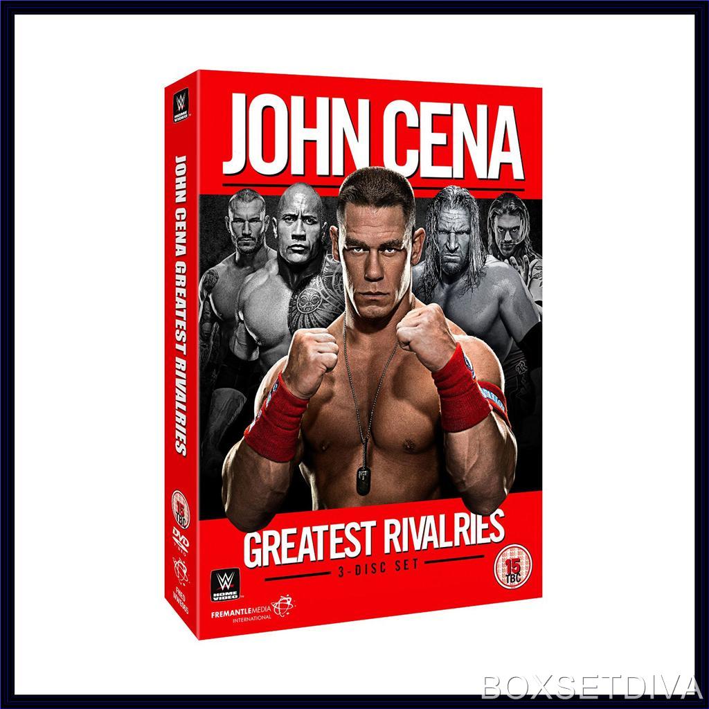 WWE JOHN CENA GREATEST RIVALRIES BRAND NEW DVD EBay