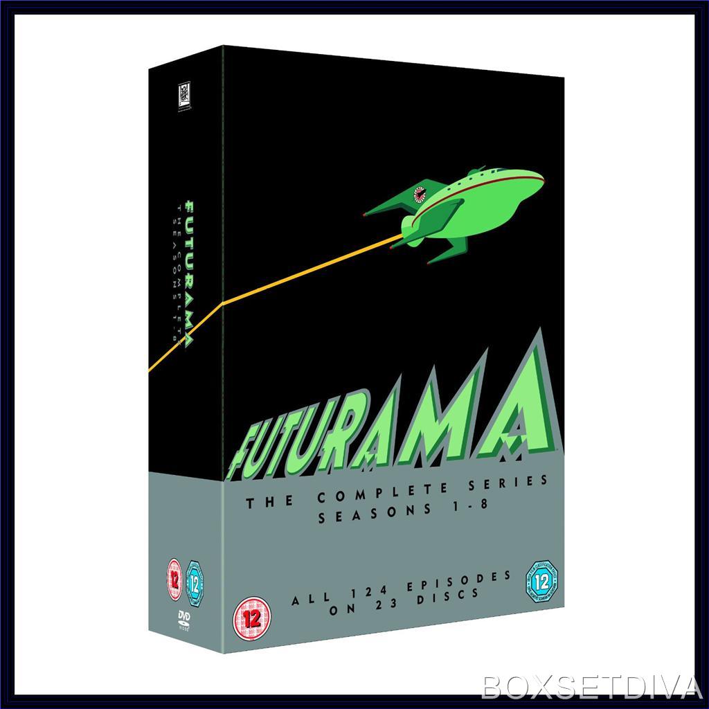 FUTURAMA - COMPLETE SERIES - SEASONS 1 2 3 4 5 6 7 & 8 **BRAND NEW