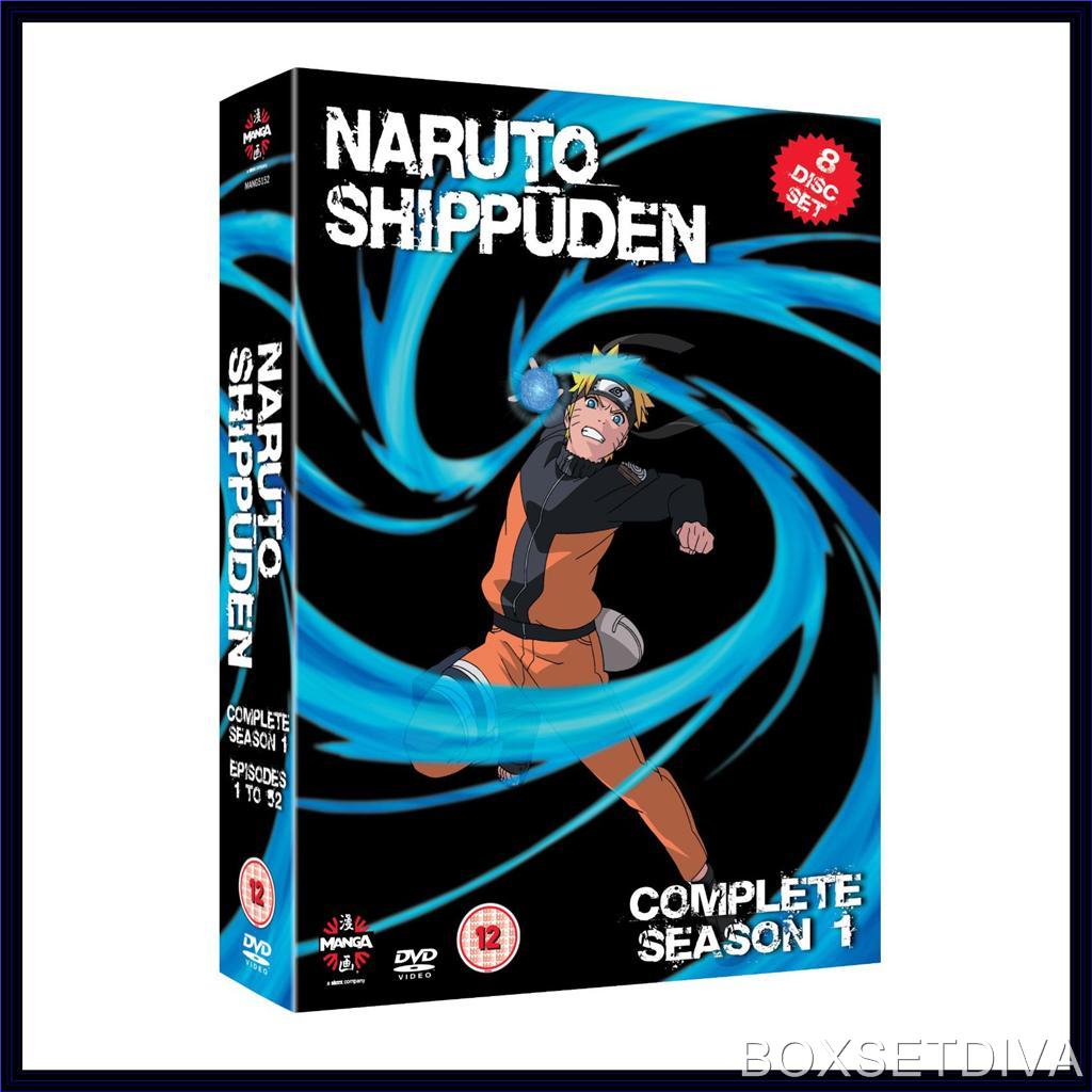Naruto Shippuden Complete Season 1 Episodes 1 52 Brand New Dvd Ebay