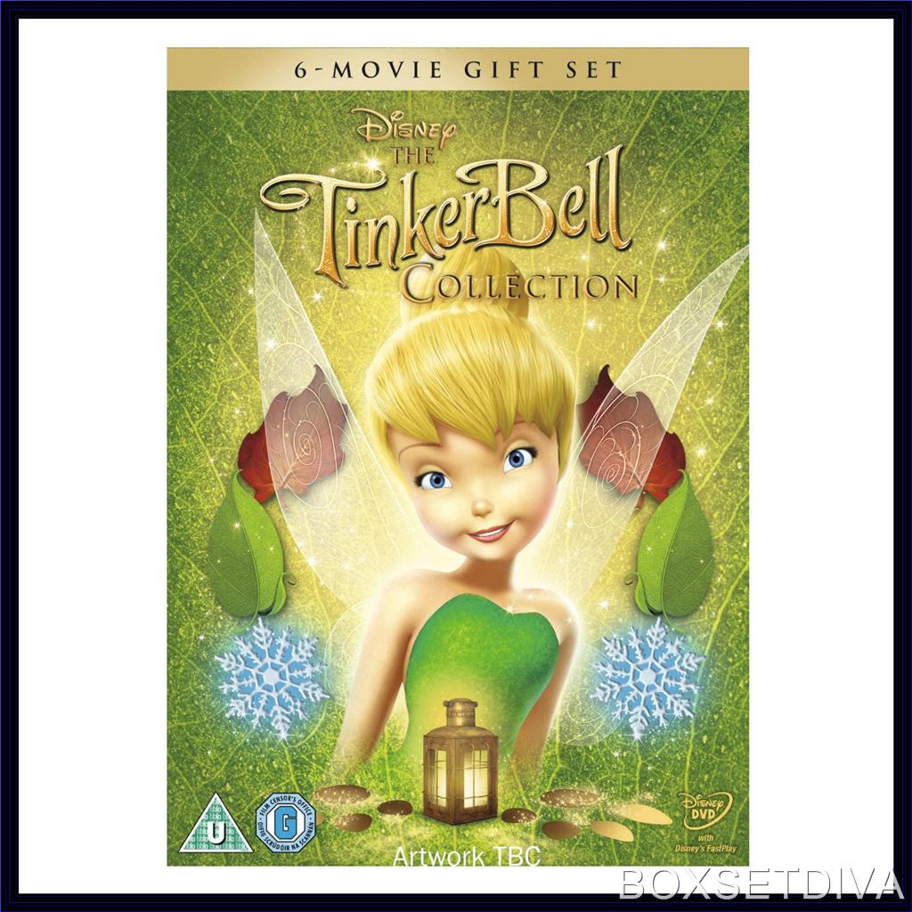 TINKER BELL - DISNEY 1 - 6 COMPLETE MOVIE COLLECTION *BRAND NEW 