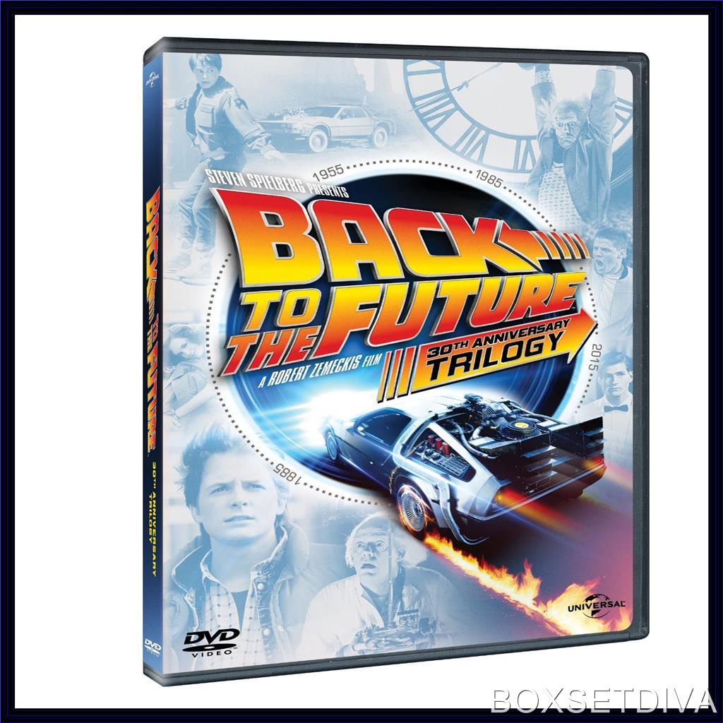 BACK TO THE FUTURE TRILOGY 30TH ANNIVERSARY **BRAND NEW DVD BOXSET