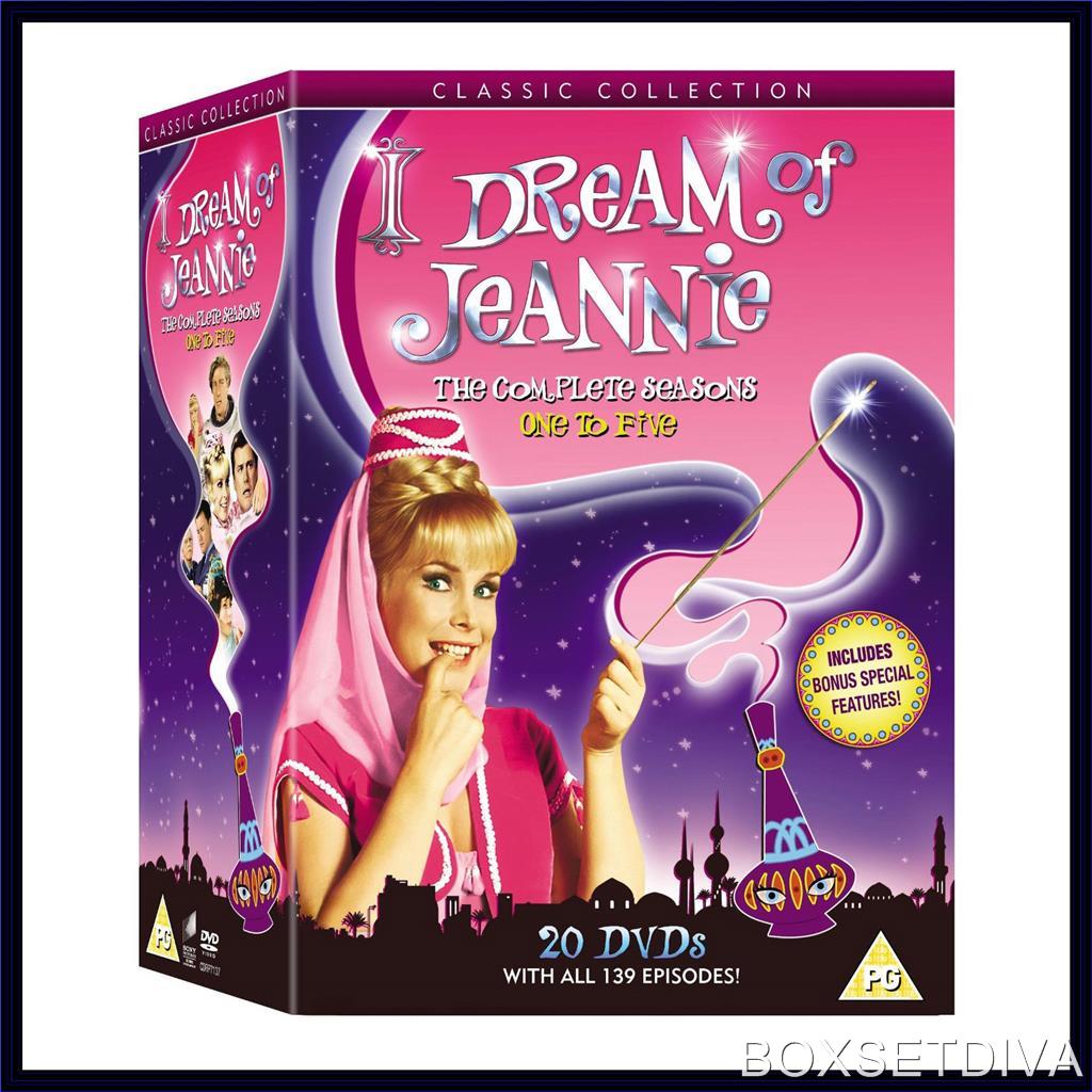 I DREAM OF JEANNIE -COMPLETE COLLECTION SEASONS 1 2 3 4 & 5