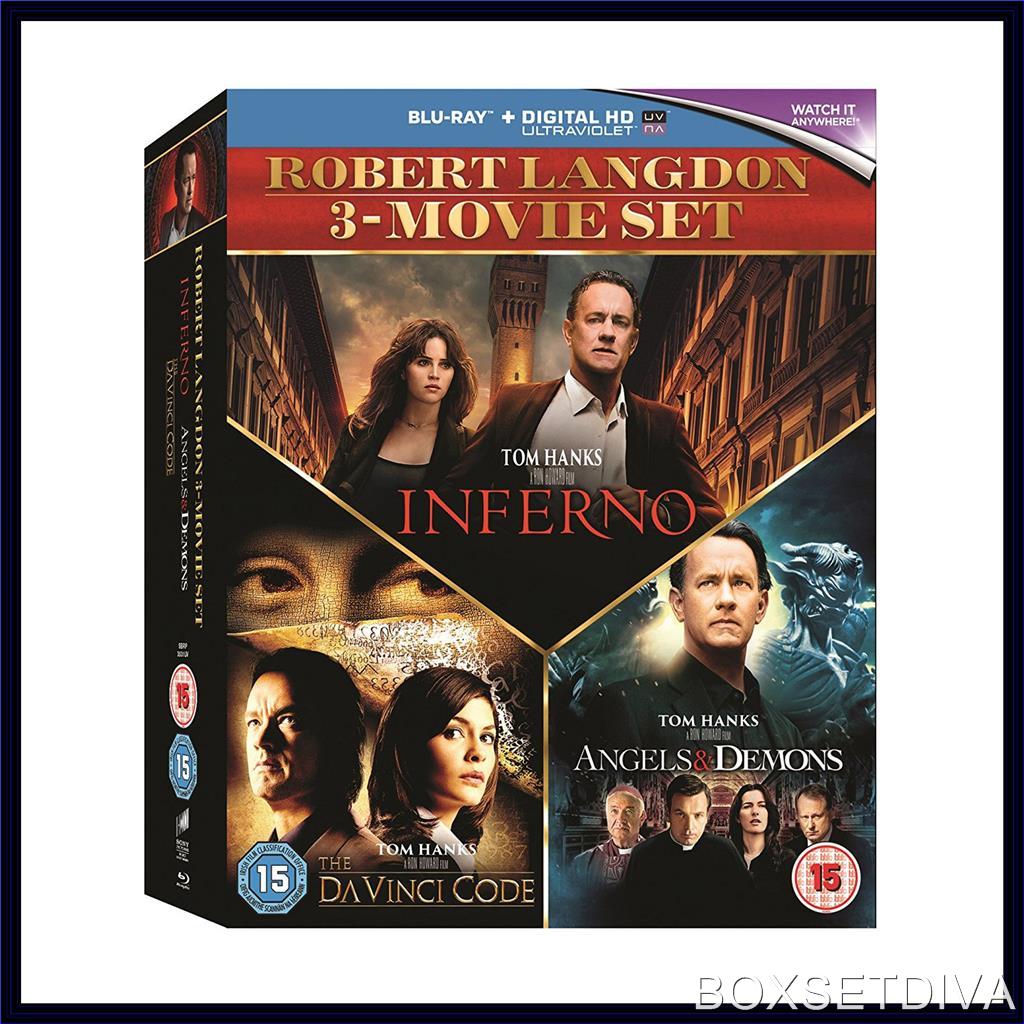 ROBERT LANGDON 3 MOVIE COLLECTION BOXSET **BRAND NEW BLURAY*** eBay