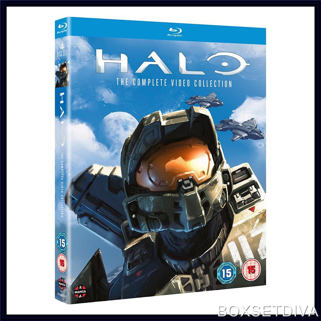 HALO - THE COMPLETE VIDEO COLLECTION - 4 MOVIE COLLECTION *BRAND NEW ...
