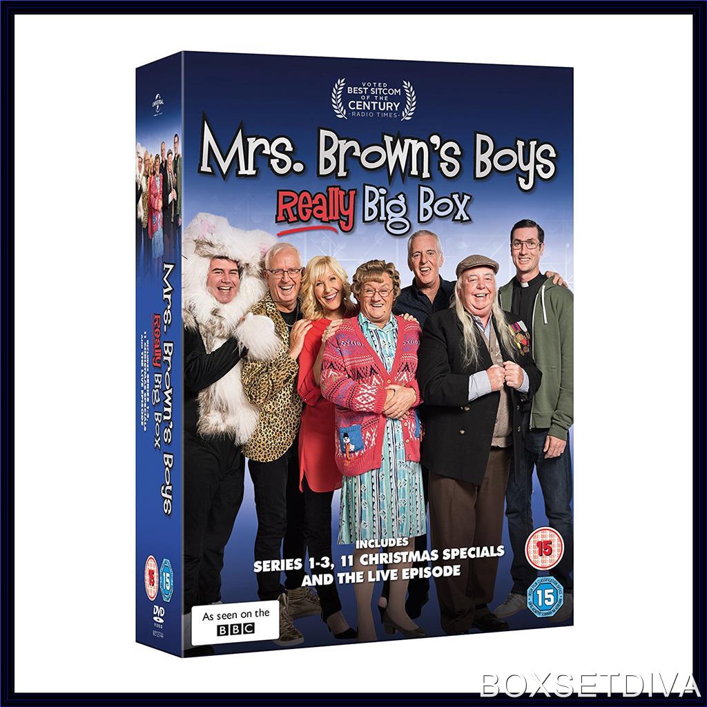 Mrs Browns Boys Really Big Box Series 1 3 Plus Xmas Specials Brand New Dvd Ebay