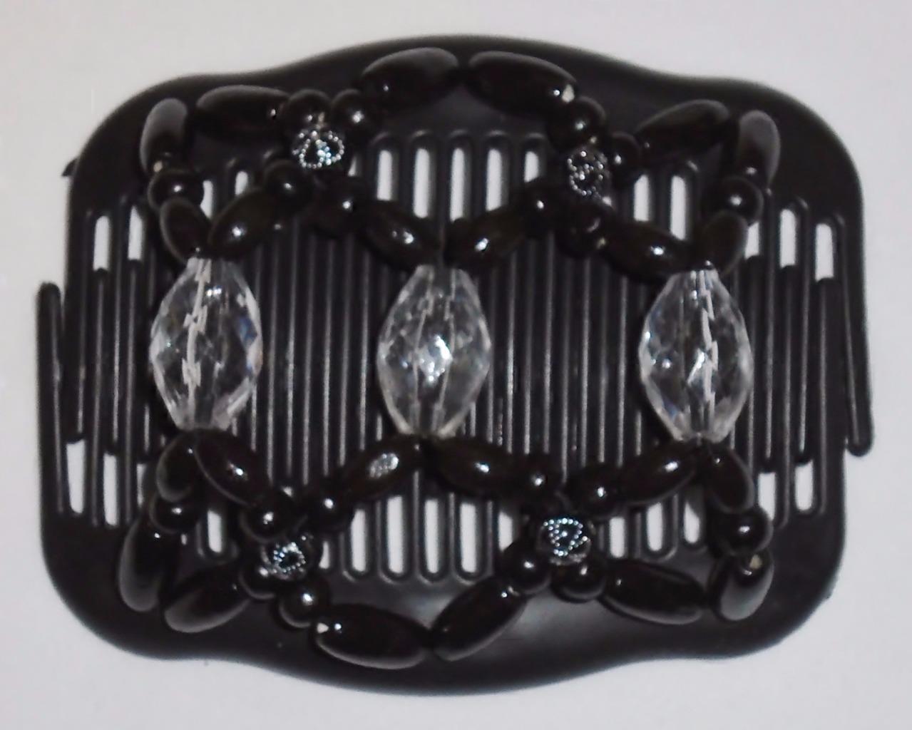 Angel Wings Hair Clips 4x3.5", African Butterfly Style, Magic Combs, Quality S46 - Picture 12 of 19