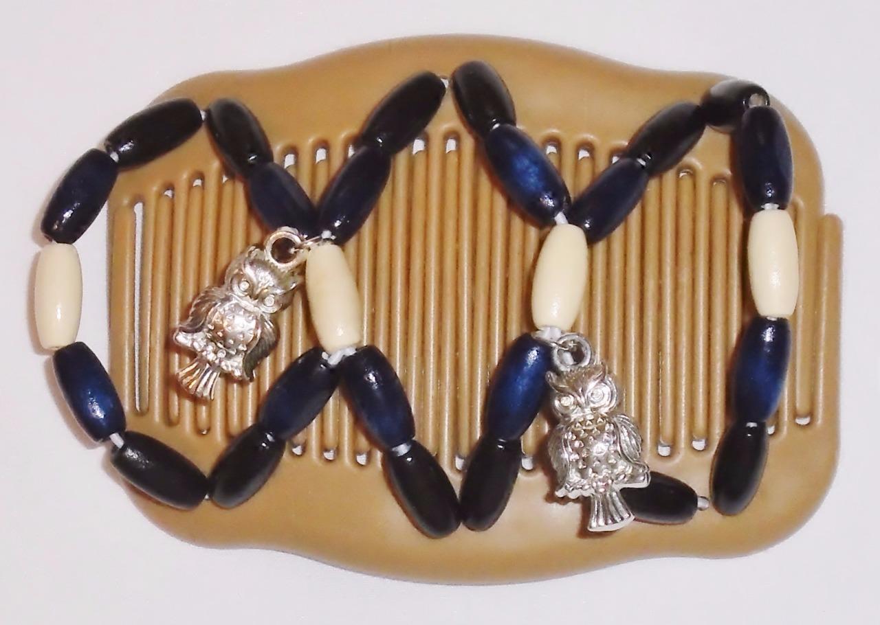 Angel Wings Hair Clips 4x3.5", African Butterfly Style, Magic Combs, Quality S46 - Picture 18 of 19