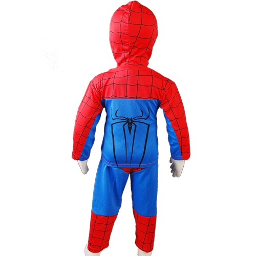 Schwarz & Rot Jungen Kinder Spiderman Kostüm Halloween Karneval ...