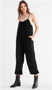 urban outfitters black jumpsuit
