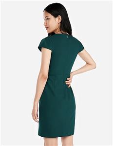 express tulip sleeve sheath dress