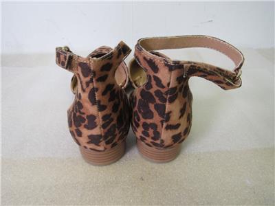 two piece ankle strap flat