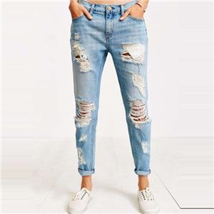 distressed bf jeans