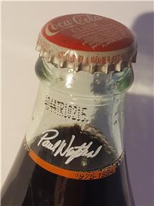 NBA フェニックス．サンズ1993優勝記念　コカ・コーラ Vintage Phoenix Suns 1993 Coke Bottle Full Coca Cola Western