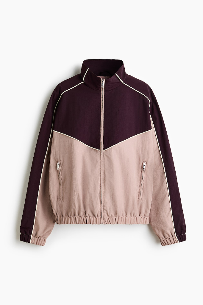 NWT H&M Nylon Track Jacket