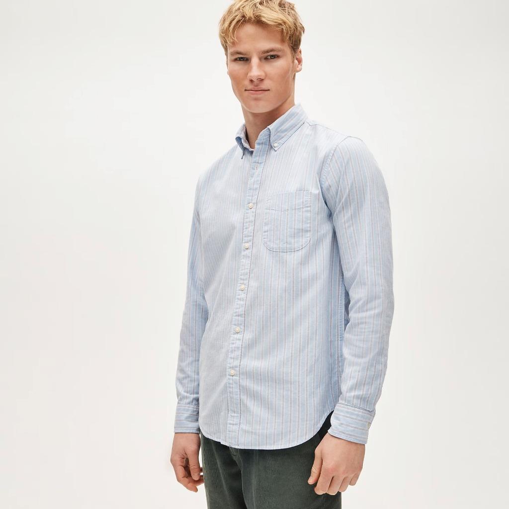 NWT J.Crew Broken-in organic cotton oxford shirt
