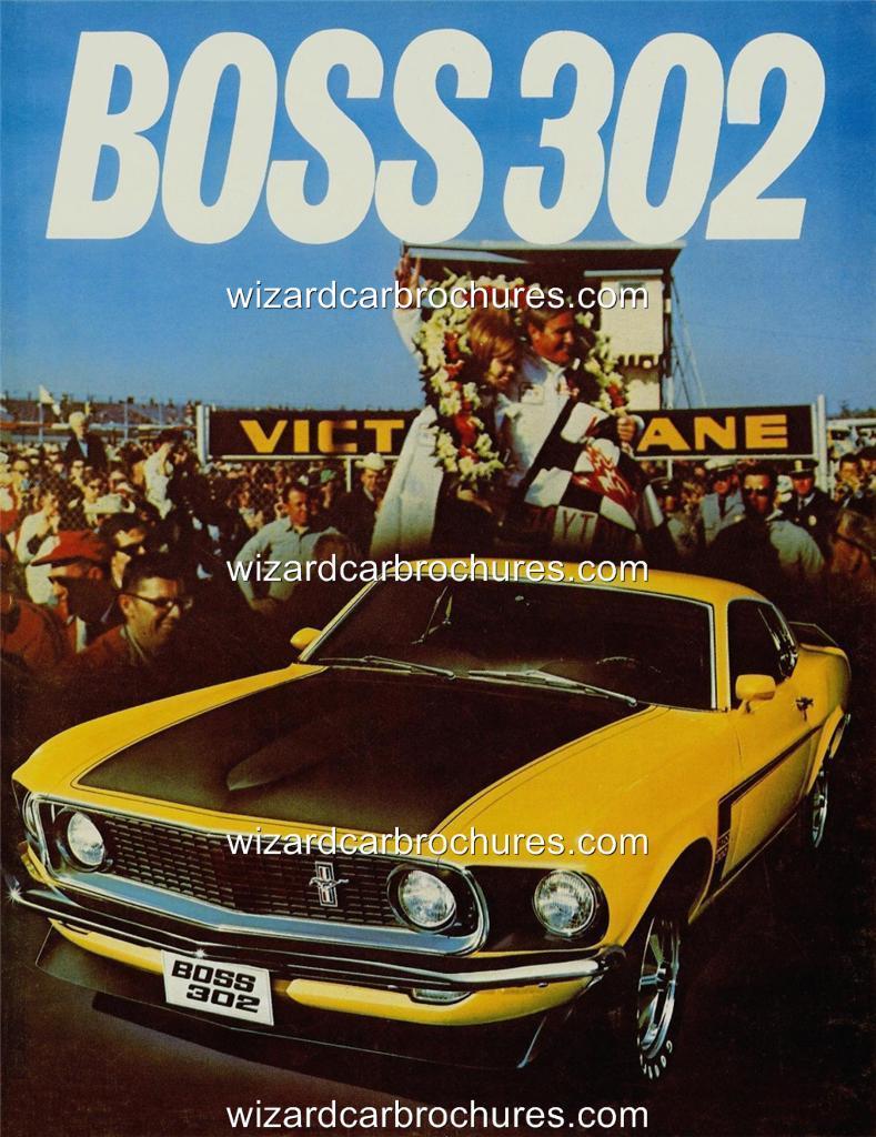 Ford mustang boss 302 brochure #10