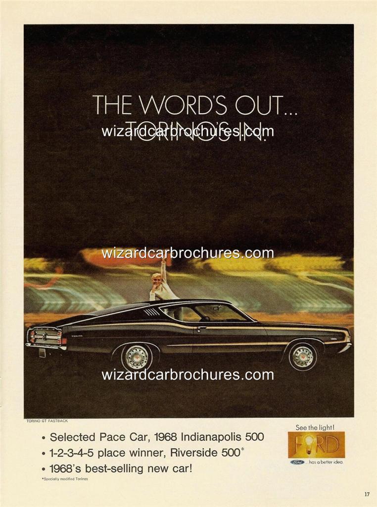 1968 Ford torino advertisements