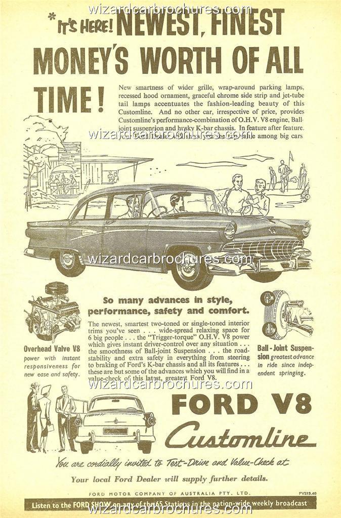 1956 Ford customline sale australia #9