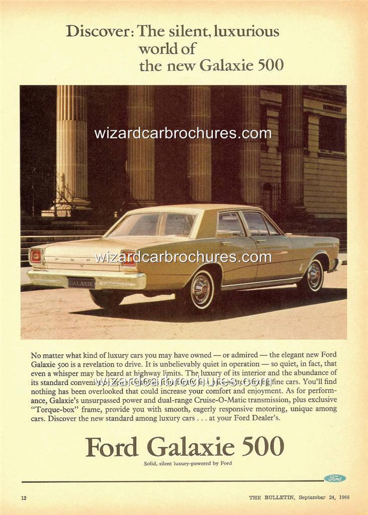 Ford galaxy sales brochure #8