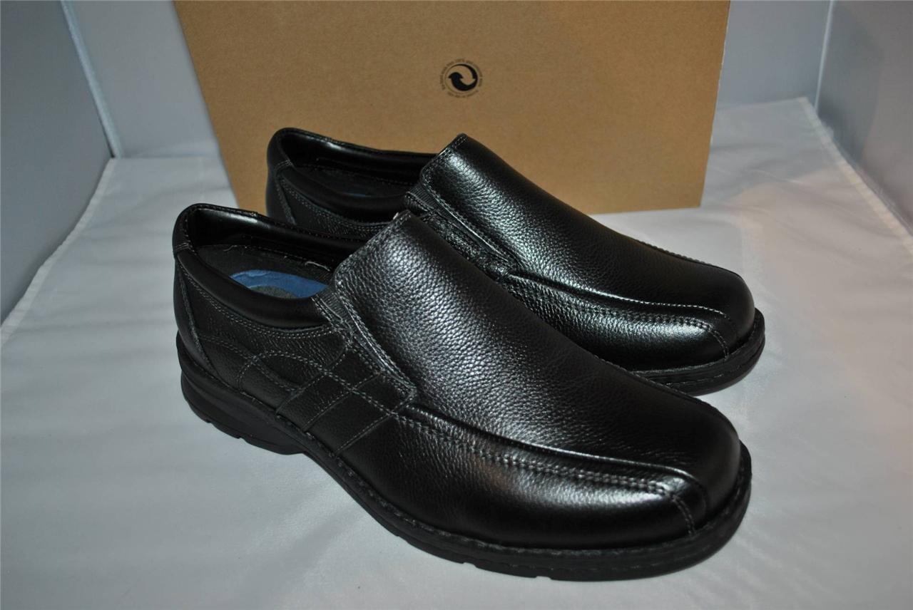 DOCKERS MENS CAPER BLACK LOAFERS SLIP ON CASUAL SHOES 10 M NEW | eBay