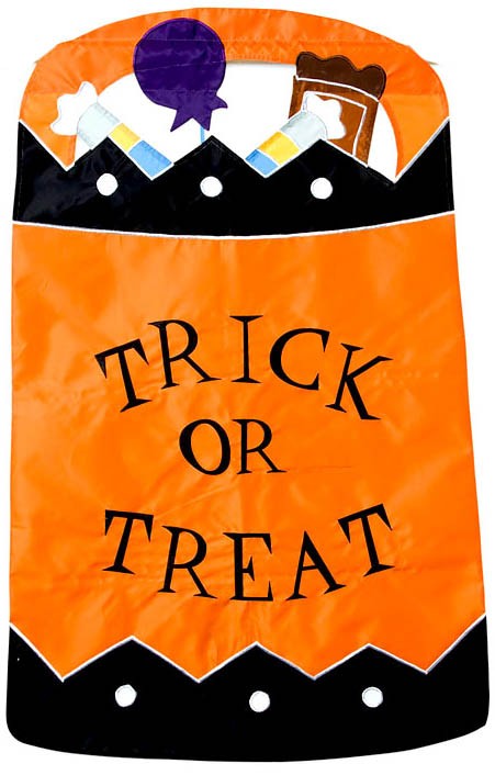 trick or treat halloween flag flags banner
