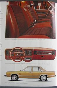 Original 1981 Mercury Zephyr Z-7 2-4 Door & Station Wagon Dealer