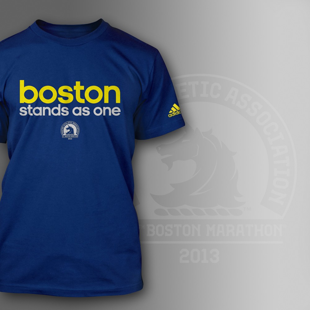 有关以下物品的详细资料: 0326 boston stands as one marathon