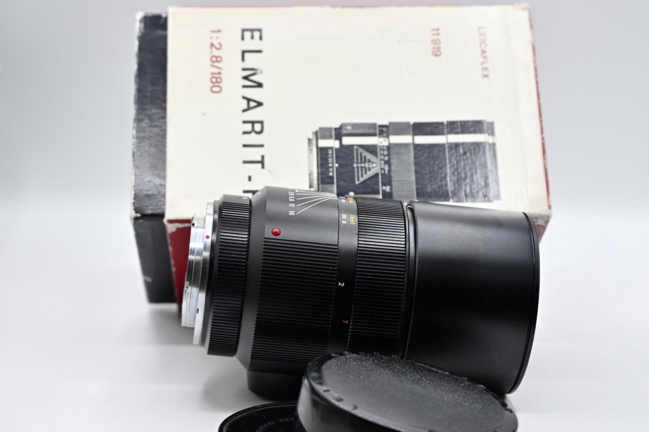 Leica Leitz Wetzlar Elmarit-R 180mm f2.8 MADE IN GERMANY GREAT CONDITION 180 mm