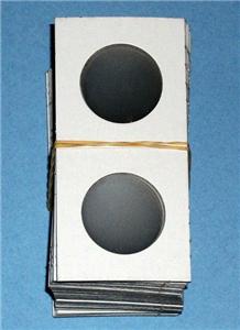 Cardboard Coin Holder 100-Pack S Flips For Kennedy Half Dollars - 31.5mm Size Kennedy Half Dollar Flips - Foto 4