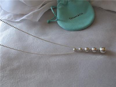 tiffany and co graduated bead necklace