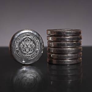 5 oz Scottsdale Silver Button .999 Fine Silver Bullion #A264
