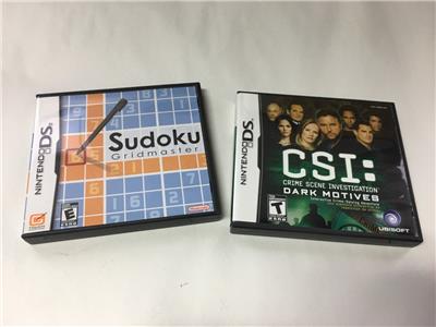 LOT OF 10 X NINTENDO DS COMPLETE GAME W/ CASE & MANUAL | eBay