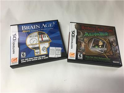 LOT OF 10 X NINTENDO DS COMPLETE GAME W/ CASE & MANUAL | eBay